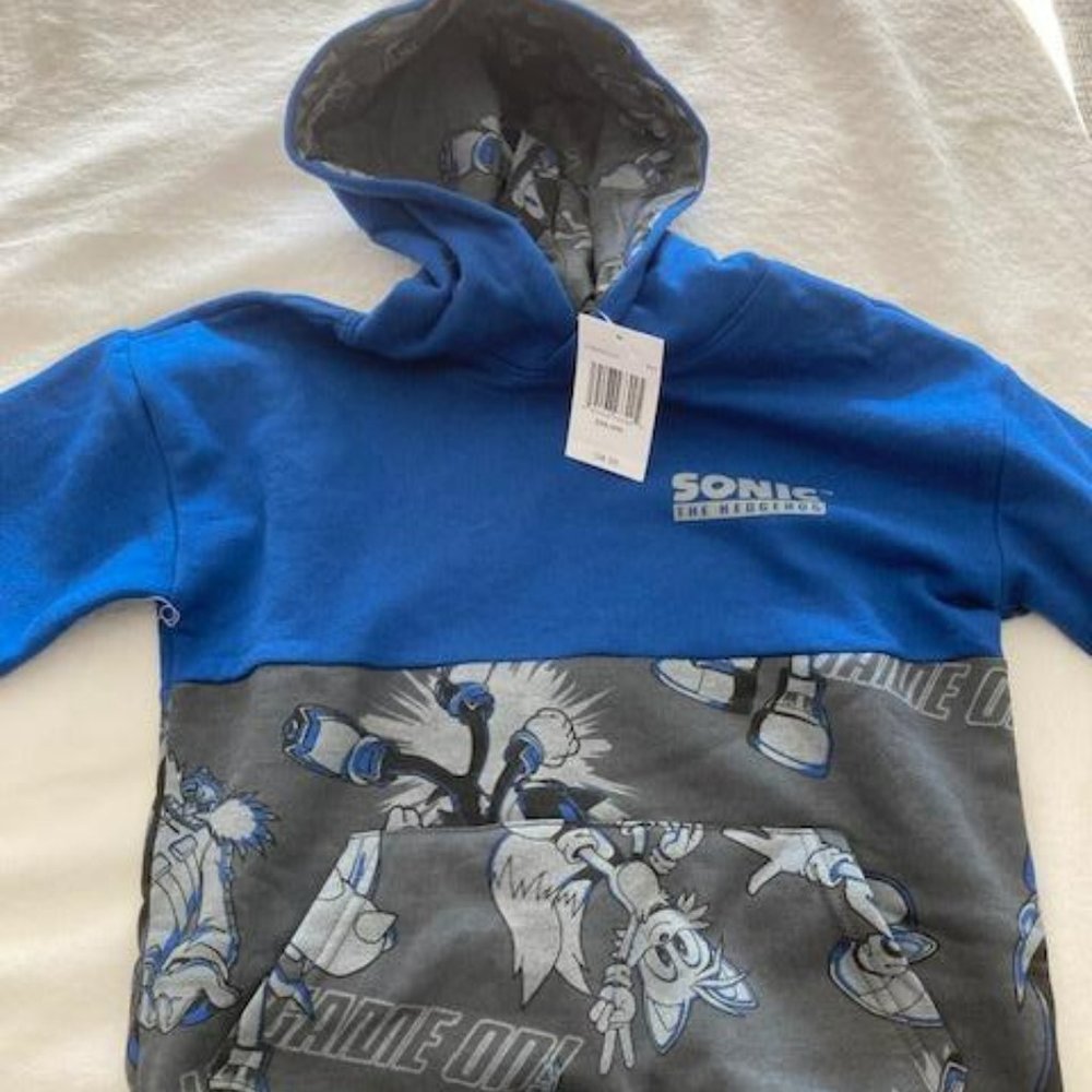 Sonic HedgeHog Hoodie- NWT